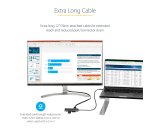 StarTech.com USB C Multiport Adapter - USB-C to 4K HDMI, 100W Power Delivery Pass-through, SD/MicroSD Slot, 3-Port USB 3.0 Hub - USB Type-C Mini Dock - 12" (30cm) Long Attached Cable