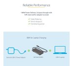 StarTech.com USB C Multiport Adapter - USB-C to 4K HDMI, 100W Power Delivery Pass-through, SD/MicroSD Slot, 3-Port USB 3.0 Hub - USB Type-C Mini Dock - 12" (30cm) Long Attached Cable