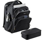 Mochila para portátil Ergonómica 17,3"/43,9 cm con Carcasa de Accesorios Removible