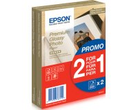 Epson Premium Glossy Photo Paper - 10x15cm - 2x 40 Hojas