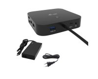 i-tec USB-C HDMI DP Docking Station with Power Delivery 65W + Universal Charger 77 W