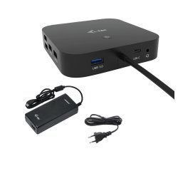 i-tec USB-C HDMI DP Docking Station with Power Delivery 100 W + Universal Charger 100 W
