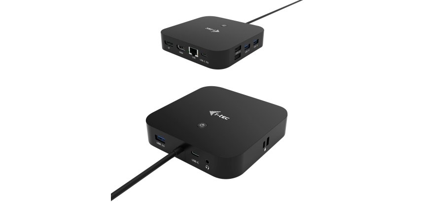 i-tec USB-C HDMI DP Docking Station with Power Delivery 100 W