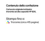 HP Cartuccia originale inchiostro tricromia ad alta capacità 62XL