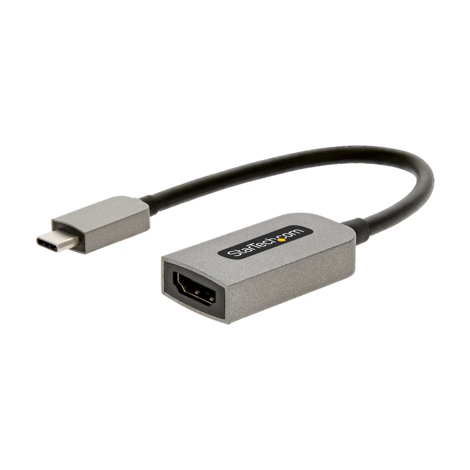 StarTech.com Adaptateur USB C vers HDMI - Vidéo 4K 60Hz, HDR10 - Adaptateur  Dongle USB vers HDMI 2.0b - USB Type-C DP Alt Mode vers