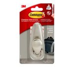 3M  Crochet en métal 'Classic', taille L, argent