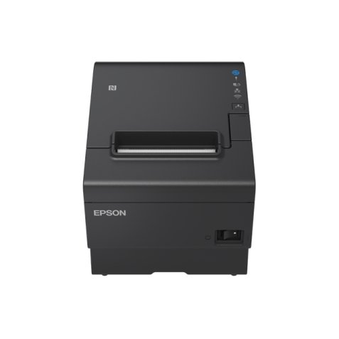 Epson TM-T88VII (132): USB, Ethernet, PoweredUSB, Black