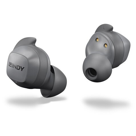 Lindy LE400W Auriculares Inalámbrico Dentro de oído Música/uso diario USB Tipo C Bluetooth Gris