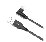 Celly USBLIGHTLSHBK cavo per cellulare Nero 1 m USB A Lightning