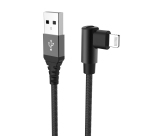 Celly USBLIGHTLSHBK cavo per cellulare Nero 1 m USB A Lightning