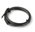 StarTech.com 6.6ft (2m) 3-in-1 Universal Laptop Cable Lock - Keyed Laptop/Desktop Security Cable Lock Compatible w/ K-Slot, Nano & Wedge Slot Computer - Anti-Theft Steel Cable Lock with Keys - TAA