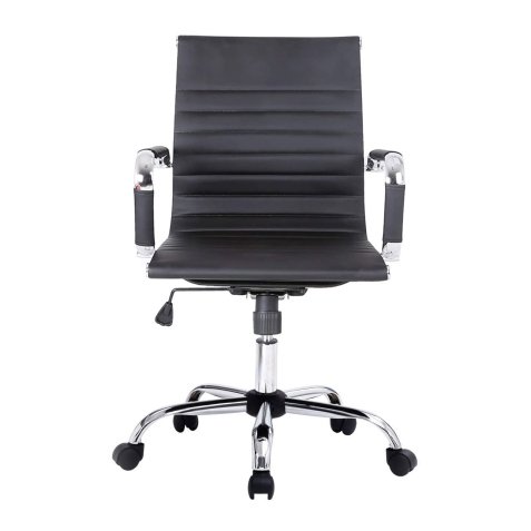 Equip Office Chair, Ribbed Upholstery, Mid-Back