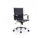 Equip Office Chair, Ribbed Upholstery, Mid-Back