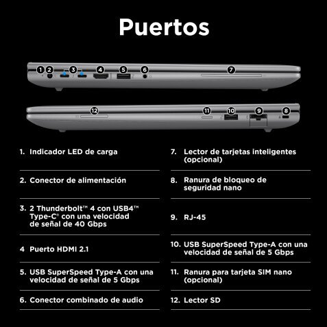 HP ZBook Power 16 G11 Intel Core Ultra 9 185H Estación de trabajo móvil 40,6 cm (16") Pantalla táctil WUXGA 32 GB DDR5-SDRAM 1 TB SSD NVIDIA RTX 3000 Ada Wi-Fi 6E (802.11ax) Windows 11 Pro Plata