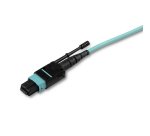 StarTech.com Cable de 1m de Fibra Óptica Dúplex Multimodo MTP(F)/PC a 4x LC/PC Multiconector OM3 - OFNP - Tipo A 8F - 50/125µm LOMMF - Redes de 40G - Baja Pérdida de Inserción -MPO