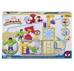 Marvel Spidey and His Amazing Friends Hulk's Playset