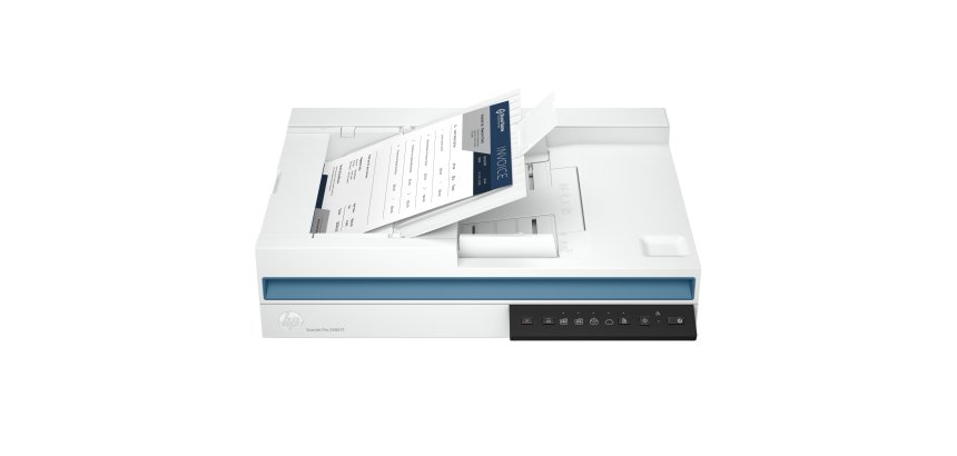 HP ScanJet Pro 2600 f1 Scanner à plat A4 avec chargeur automatique, jusqu’à 25 ppm/50 ipm, 600 x 600 DPI