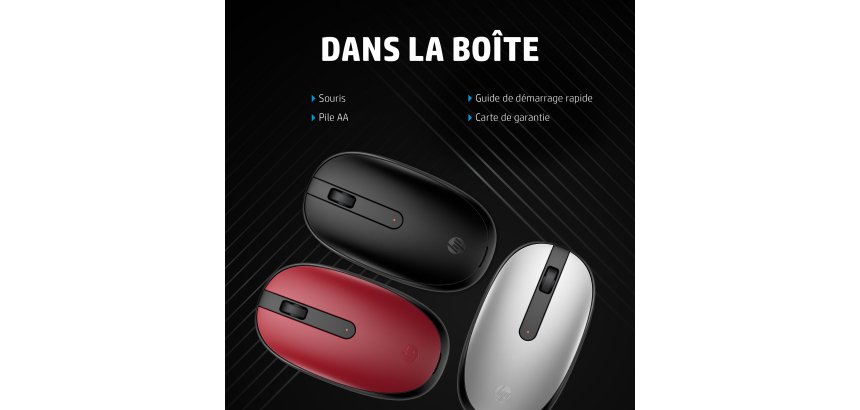 Souris Bluetooth HP 240 noire