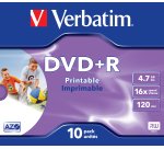 Verbatim 43508 DVD en blanco 4,7 GB DVD+R 10 pieza(s)
