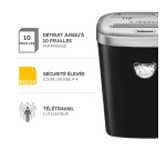 Destructeur Fellowes Powershred 53C - coupe croisée