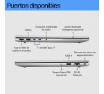 HP EliteBook 640 G11 Intel Core Ultra 5 125U Portátil 35,6 cm (14") WUXGA 16 GB DDR5-SDRAM 512 GB SSD Wi-Fi 6E (802.11ax) Windows 11 Pro AI PC Plata