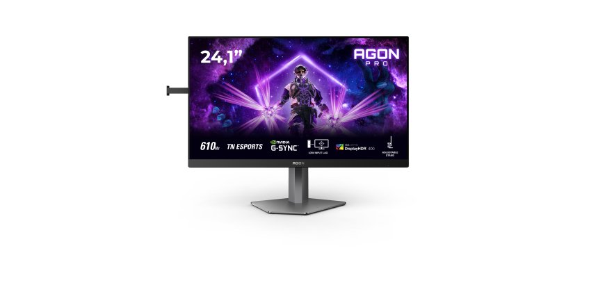 AOC G2 AG246FK6 pantalla para PC 61,2 cm (24.1") 1920 x 1080 Pixeles Full HD LED Negro, Gris