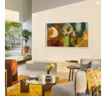 Samsung The Frame AI TV 55" QE55LS03FAUXZT 4K, Processore NQ4 AI Gen2, 4K AI Upscaling, Art Mode, Matte Display, Quantum HDR, Dolby Atmos & OTS Lite, Modern Frame Design, Vision AI Smart TV, 2025