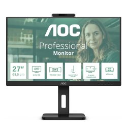 AOC Q27P3QW pantalla para PC 68,6 cm (27") 2560 x 1440 Pixeles Quad HD Negro