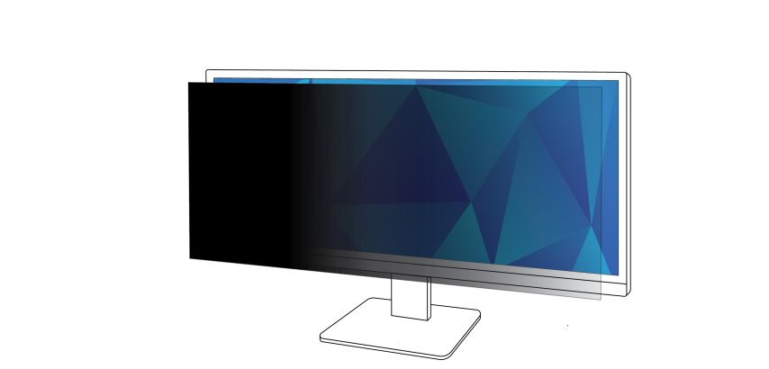 3M Filtre de confidentialité pour moniteur 34 po (863 mm), 21:9, PF340W2B