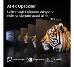 Hisense 65E7Q PRO 165,1 cm (65") 4K Ultra HD Smart TV Wi-Fi Nero 385 cd/m²
