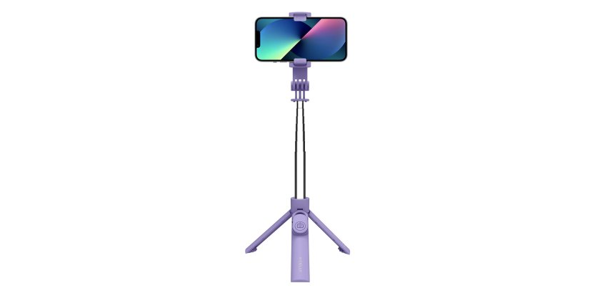 Celly CLICKSFSTICKVL bastone per selfie Smartphone Viola