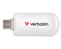 Verbatim Plectra USB-C Flash Drive White 512GB