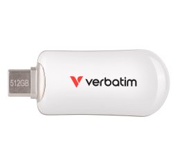 Verbatim Plectra USB-C Flash Drive White 512GB