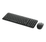 Logitech MK250 Compact Bluetooth Wireless Combo keyboard Mouse included Universal RF Wireless + Bluetooth Italian Graphite