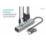 i-tec USB-C/USB-A Charging Metal HUB 7 Port