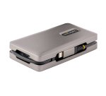 StarTech.com Adaptateur Multiport USB C - Station d'Accueil USB C, 4K 60Hz HDMI 2.0b, HDR, Hub USB 3.2 Gen 2 10Gbps - Mini Dock USB C 100W PD Pass-Through - Adaptateur Vidéo avec Câble de 30cm pour PC Portable