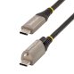 StarTech.com 50cm USB-C Kabel, Vergrendelbaar met Topschroef, USB 10Gbps, 100W (5A) Power Delivery, 8K 60Hz / 4K 144Hz DP Alt Mode - Thunderbolt Compatibel