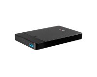 Lindy 43331 caja para disco duro externo Carcasa de disco duro/SSD Negro 2.5"