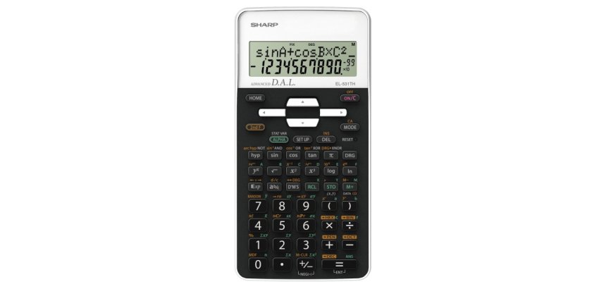 Sharp EL-531TH calculator Pocket Scientific Black, White
