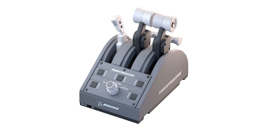 Thrustmaster TCA Quadrant Boeing Edition Grigio USB Joystick PC, Xbox, Xbox One X, Xbox Series S