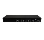 StarTech.com Commutateur KVM PS/2 USB 8 ports 1U empilables sur rack avec OSD