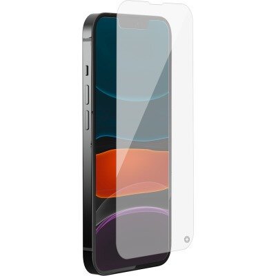 Protection d'écran pour smartphone Forceglass Protection d'écran en verre trempé pour iPhone 13/13 Pro/14