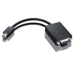 Adaptador Lenovo 0A36536 adaptador de cable de vídeo VGA (D-Sub) Mini DisplayPort Negro
