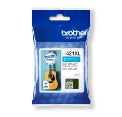 Brother LC-421XLC ink cartridge 1 pc(s) Original High (XL) Yield Cyan