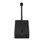 ASUS 4 in 1 USB-C Dock DC110 Cablato USB 3.2 Gen 2 (3.1 Gen 2) Type-C Nero