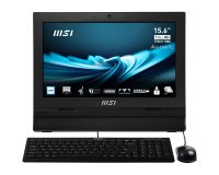 MSI Pro AP162T ADL-007XES All-in-One PC Intel® N N100 39,6 cm (15.6") 1920 x 1080 Pixeles Pantalla táctil PC todo en uno 4 GB DDR4-SDRAM 256 GB SSD Wi-Fi 6 (802.11ax) Negro