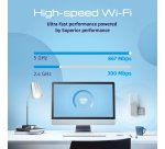 Keenetic Buddy 5 Amplificateur de la portée du Wi-Fi 5 maillé AC1200 avec port Ethernet