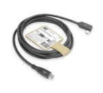 ACT USB 3.0 10Gbps 60W USB Type-C (recht) naar USB Type-C (haaks links/rechts) kabel, 2 meter