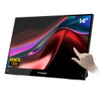 Verbatim Portable 14" FHD Touch Monitor LIGHT Monitor portatile Nero 35,6 cm (14") LCD 1920 x 1080 Pixel