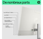 HP 24-cr0067nf AMD Ryzen™ 5 7520U 60,5 cm (23.8") 1920 x 1080 pixels PC All-in-One 16 Go LPDDR5-SDRAM 512 Go SSD Windows 11 Home Wi-Fi 6 (802.11ax) Blanc